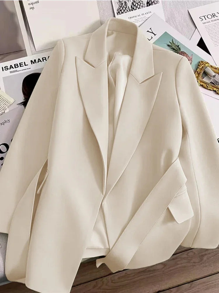 Blazer for Women Spring Autumn New in Outer Wears Office Lady Fashion Blazers Loose Fit  Women Clothing Coats Women's Jacket