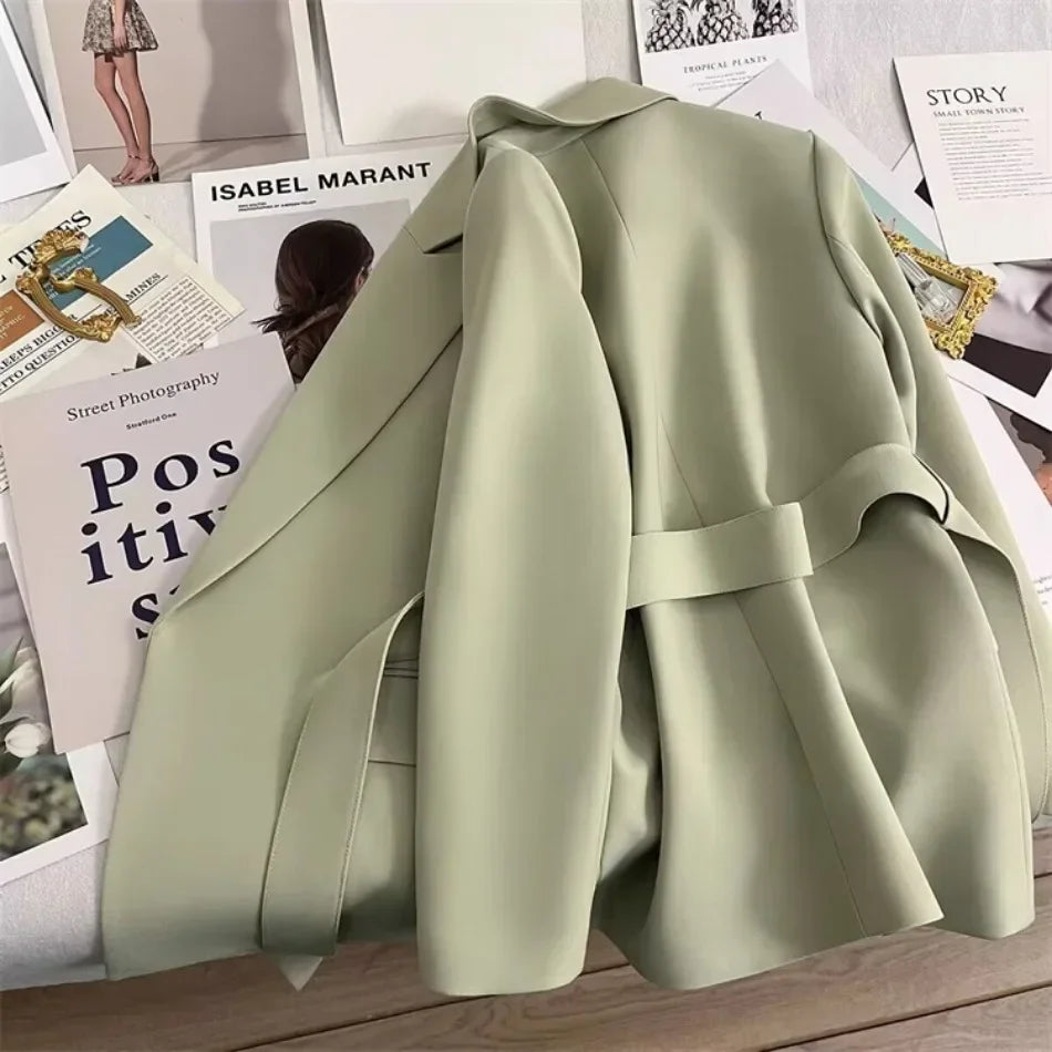 Blazer for Women Spring Autumn New in Outer Wears Office Lady Fashion Blazers Loose Fit  Women Clothing Coats Women's Jacket