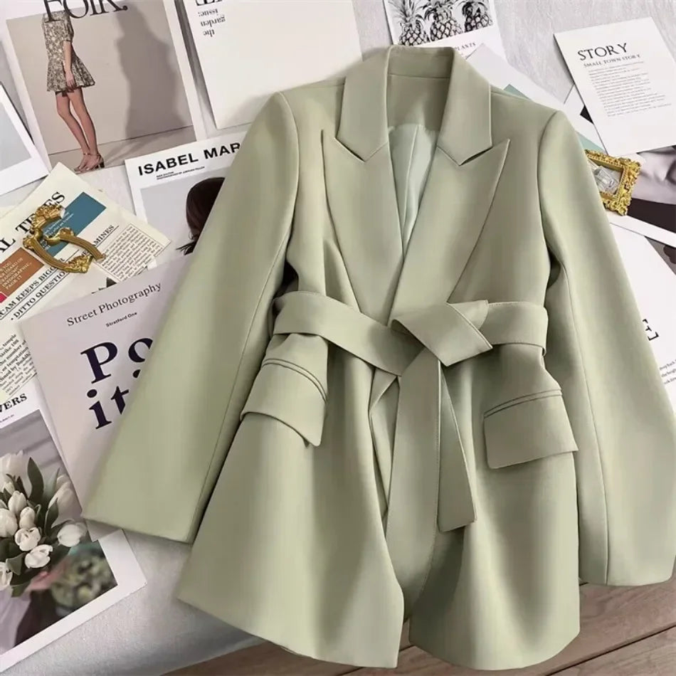 Blazer for Women Spring Autumn New in Outer Wears Office Lady Fashion Blazers Loose Fit  Women Clothing Coats Women's Jacket