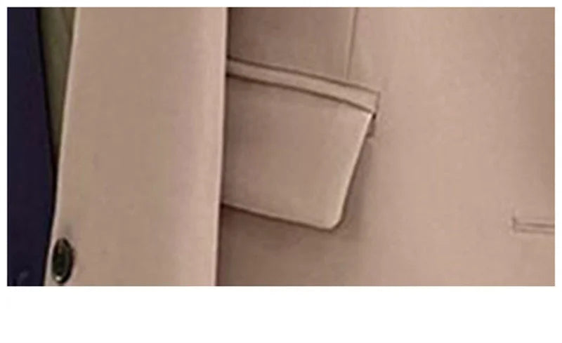 2024 New Red Suit Coat Women's Korean Style Loose Single Breasted Blazers Office Female Temperament Blazers Jacket Outwear Tops